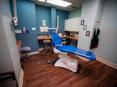 dental operatory at Elite Dental in Chicago, IL